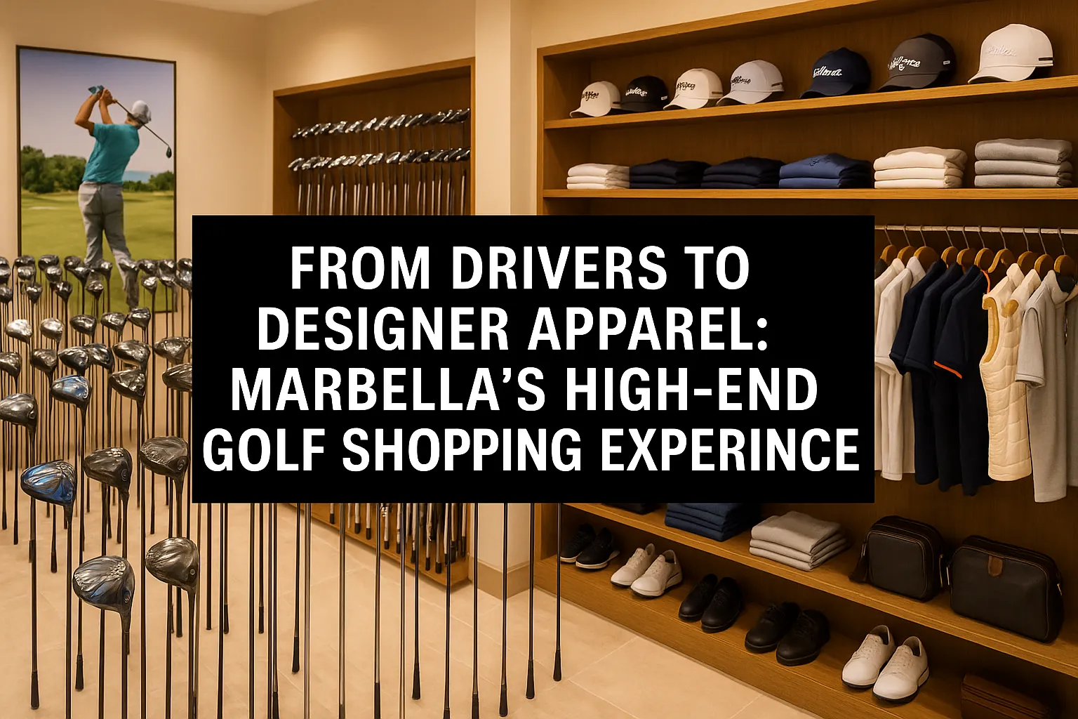From Drivers to Designer Apparel: Marbella’s High-End Golf Shopping Experience – Marbella Property Blog